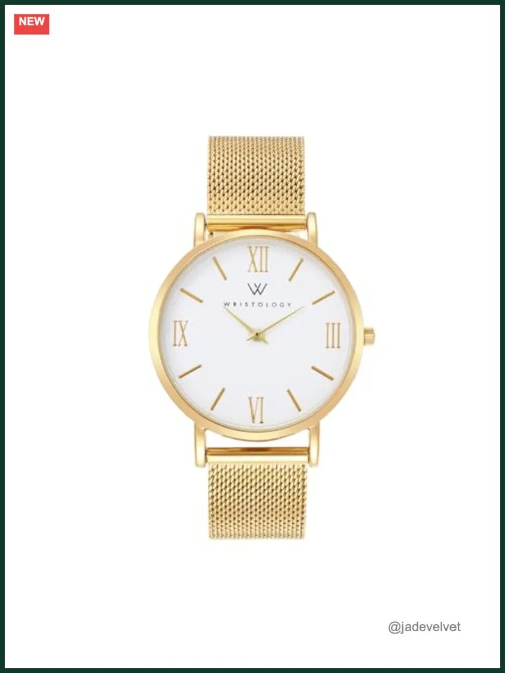 Large Face Roman Numeral Womens Watch - Interchangeable Band 38mm